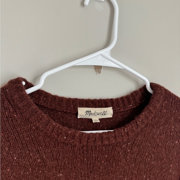 Madewell Donegal Crewneck Wool Sweater - Picture 4 of 6